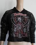 Metal Attack Merch Shop - Rock Hard Festival 2019 - Girlie Shirt Skull Spitze Langarm